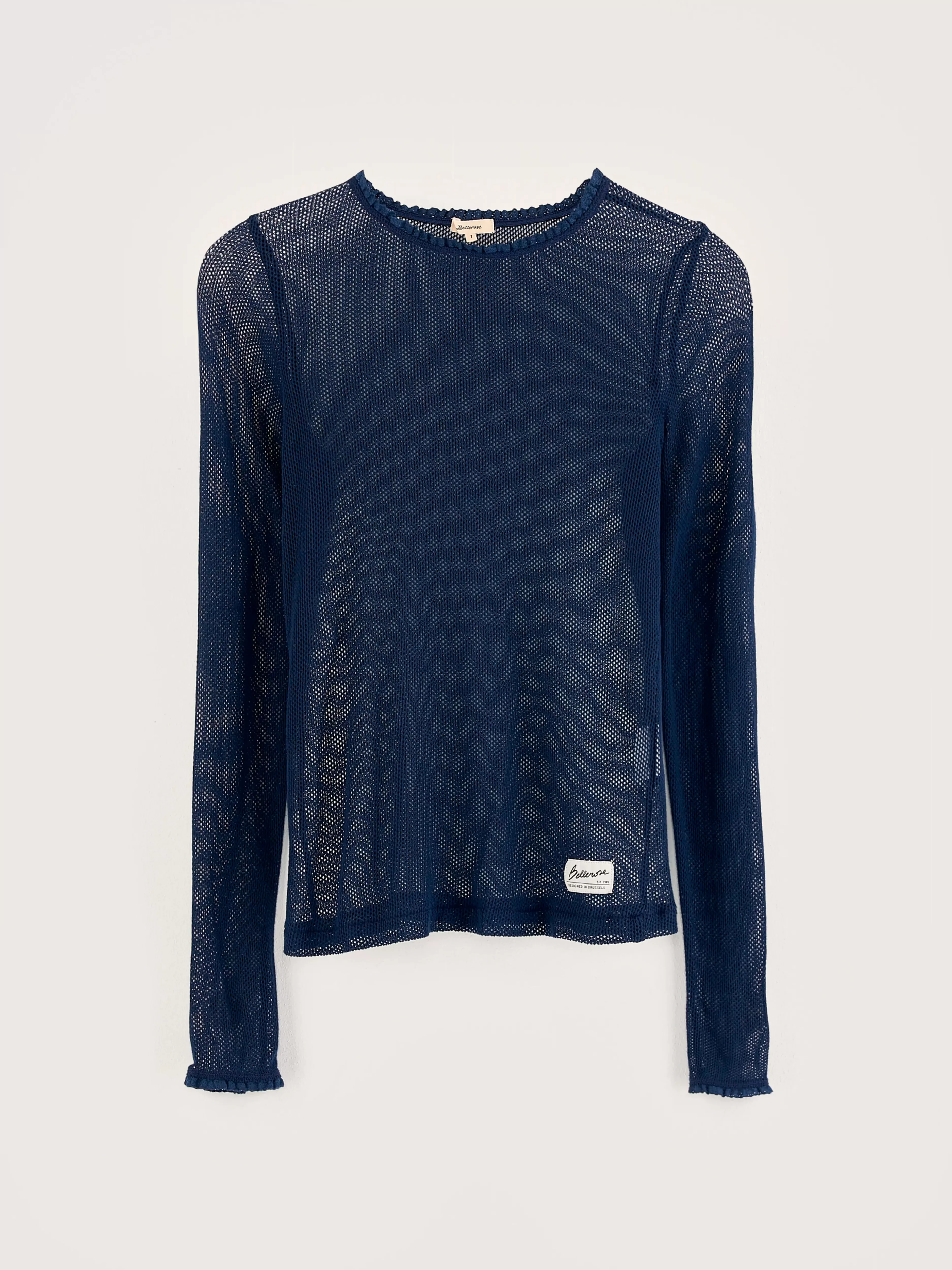 T-shirt Bellerose à manches longes - Modèle décontracté Vibke pour un style urbain intemporel