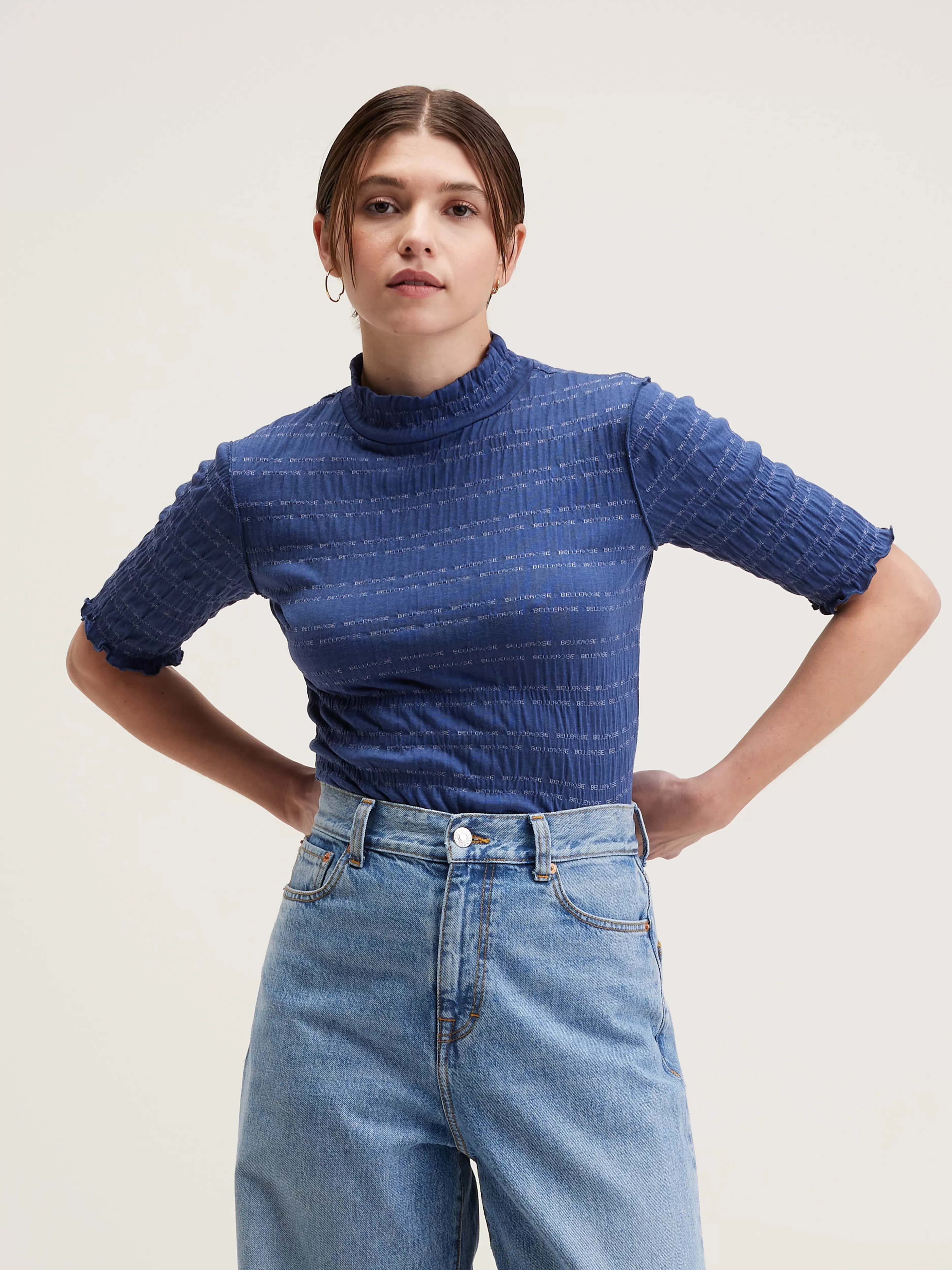 T-shirt ajusté Bellerose - Modèle Vizsla pour un look décontracté chic